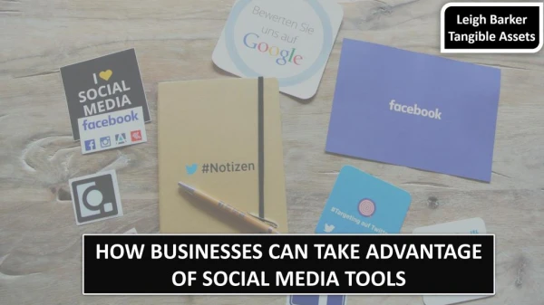 How Businesses Can Take Advantage of Social Media Tools