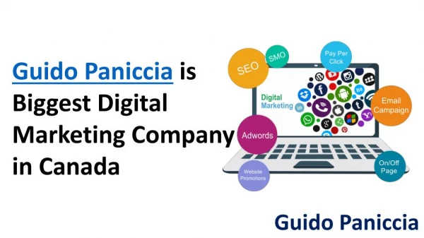 Guido Paniccia is Biggest Digital Marketing Agency in Canada