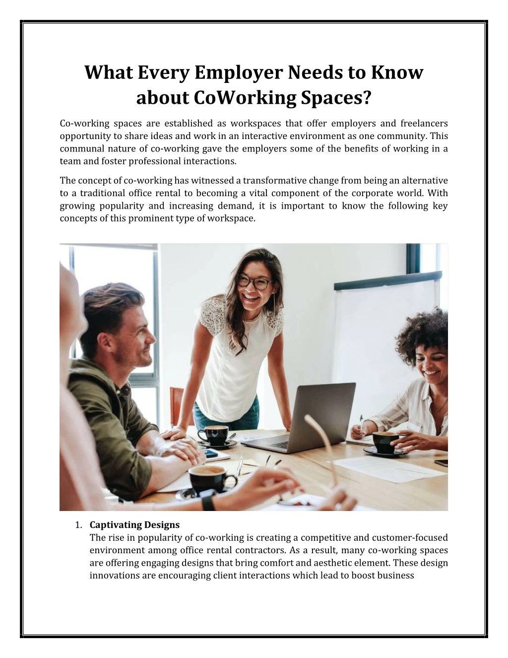 what every employer needs to know about coworking