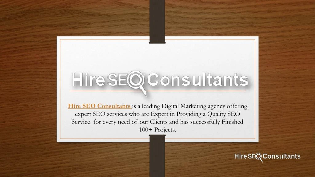 hire seo consultants is a leading digital