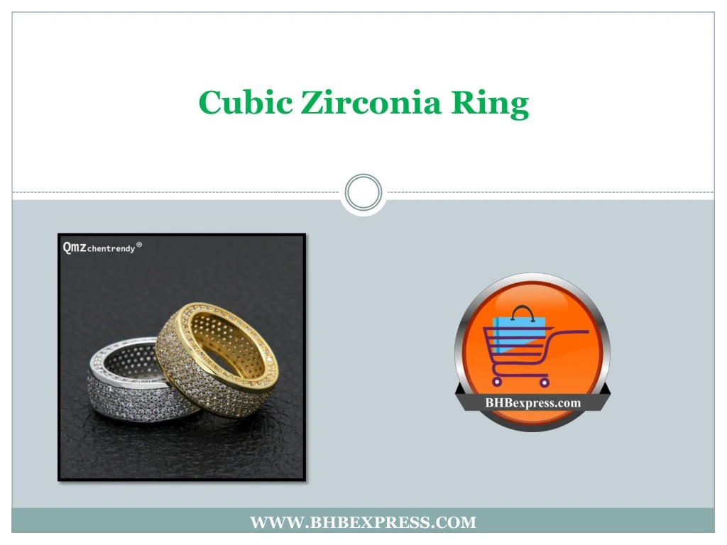 cubic zirconia ring