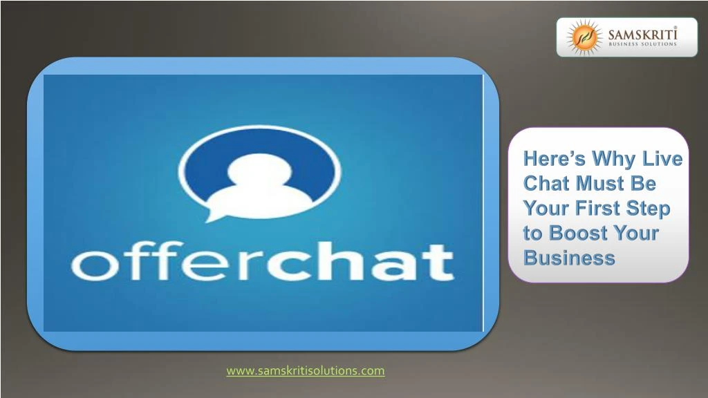 here s why live chat must be your first step