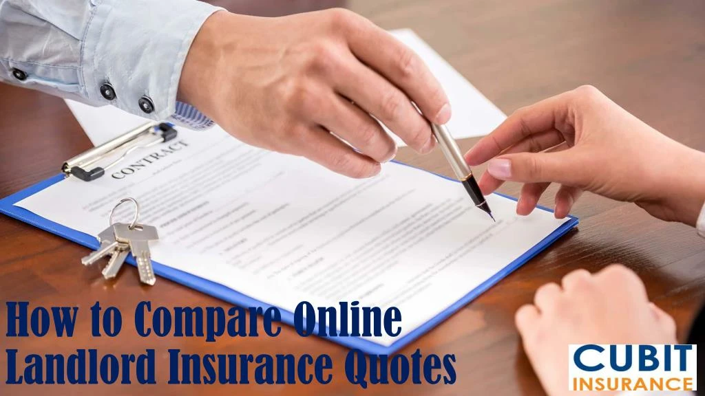 how to compare online landlord insurance quotes