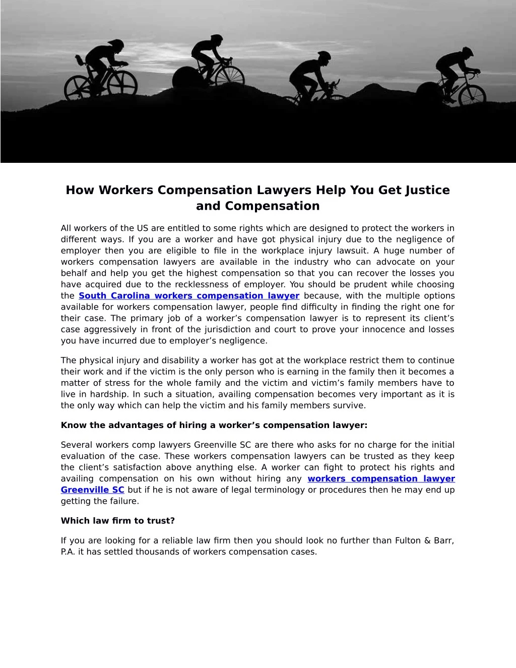 how workers compensation lawyers help