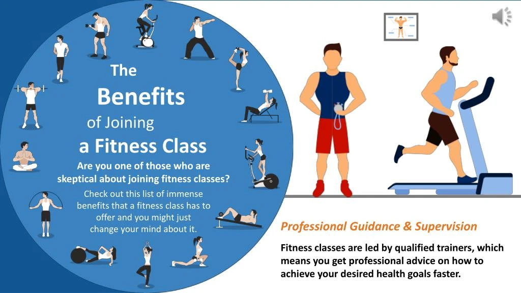 the benefits of joining a fitness class