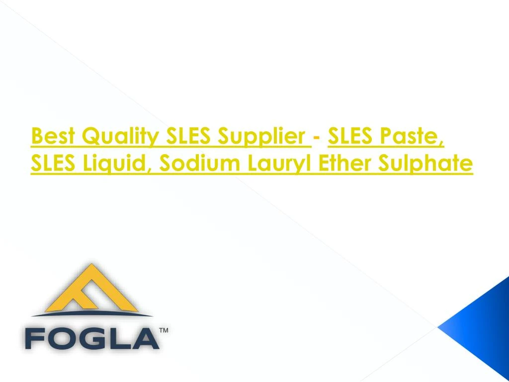 best quality sles supplier sles paste sles liquid