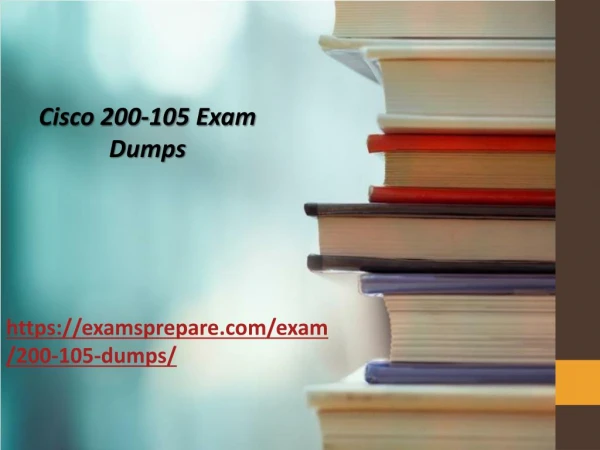 Latest Cisco 200-105 exam dumps