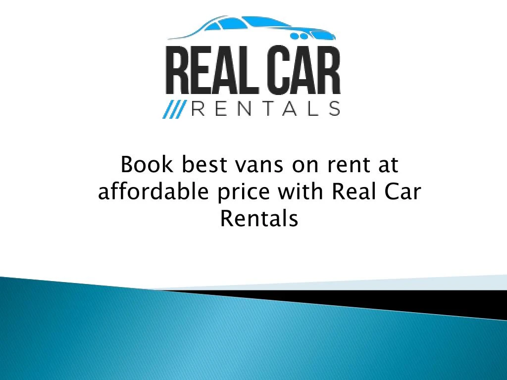 book best vans on rent at affordable price with