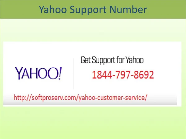 support for yahoo