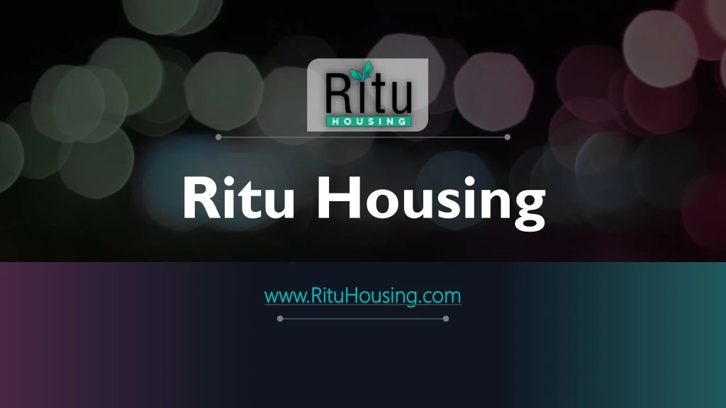 ritu housing