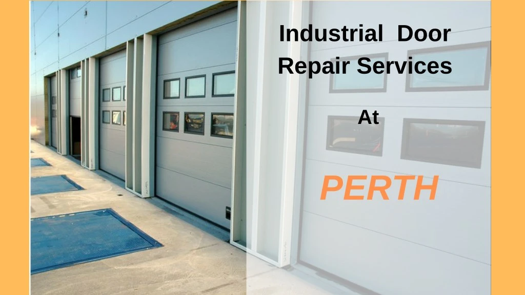industrial door repair services