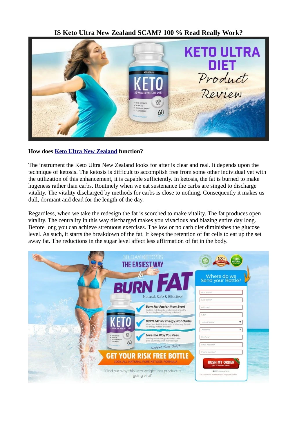 is keto ultra new zealand scam 100 read really
