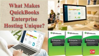 What Makes QuickBooks Enterprise Hosting Unique? - slide 1