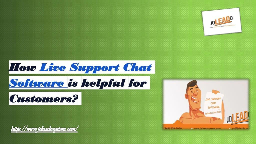 how live support chat software is helpful for customers