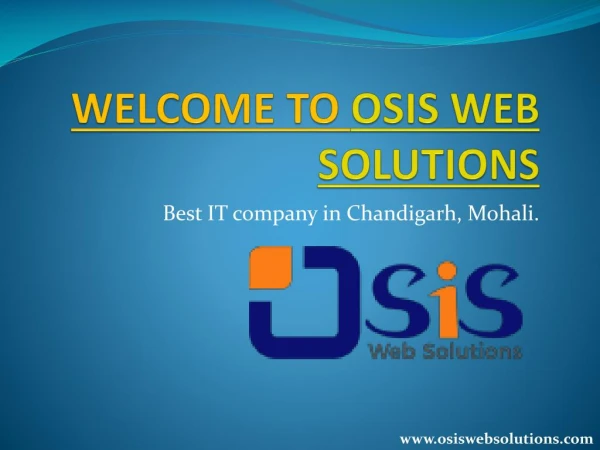 Best IT Company in Chandigarh,Mohali.