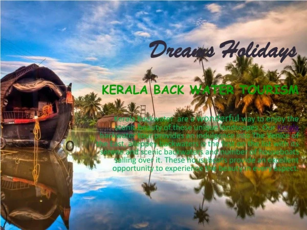 Dreams Holidays