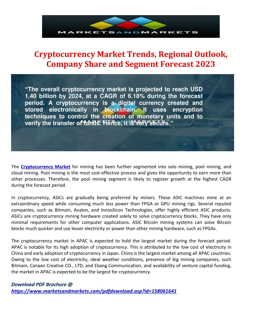 cryptocurrency market trends regional outlook