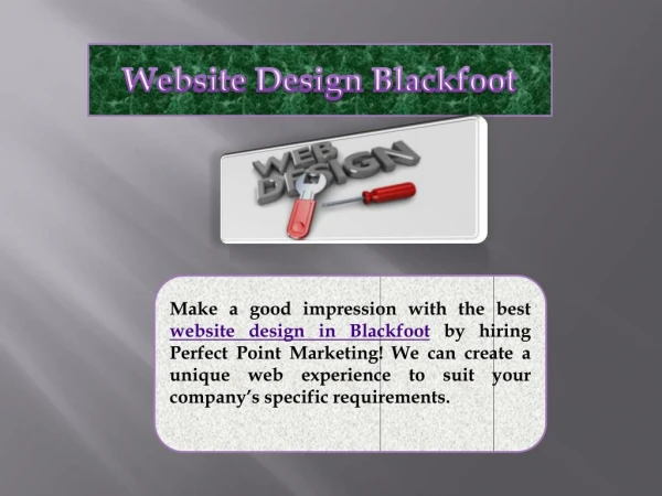 Website design services in pocatello