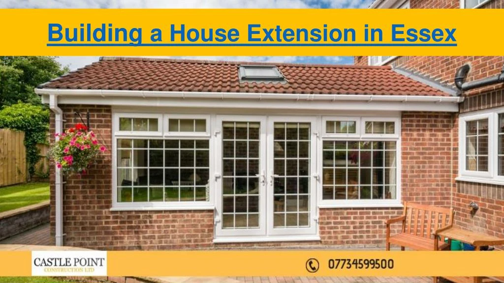 building a house extension in essex