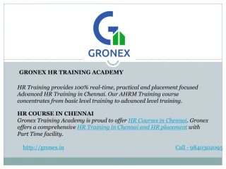 Hr training - slide 1