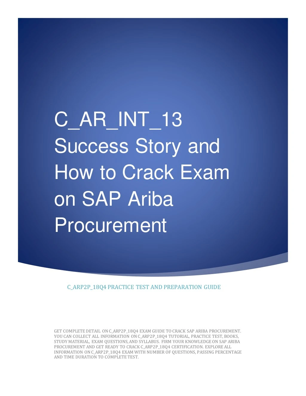 c ar int 13 success story and how to crack exam