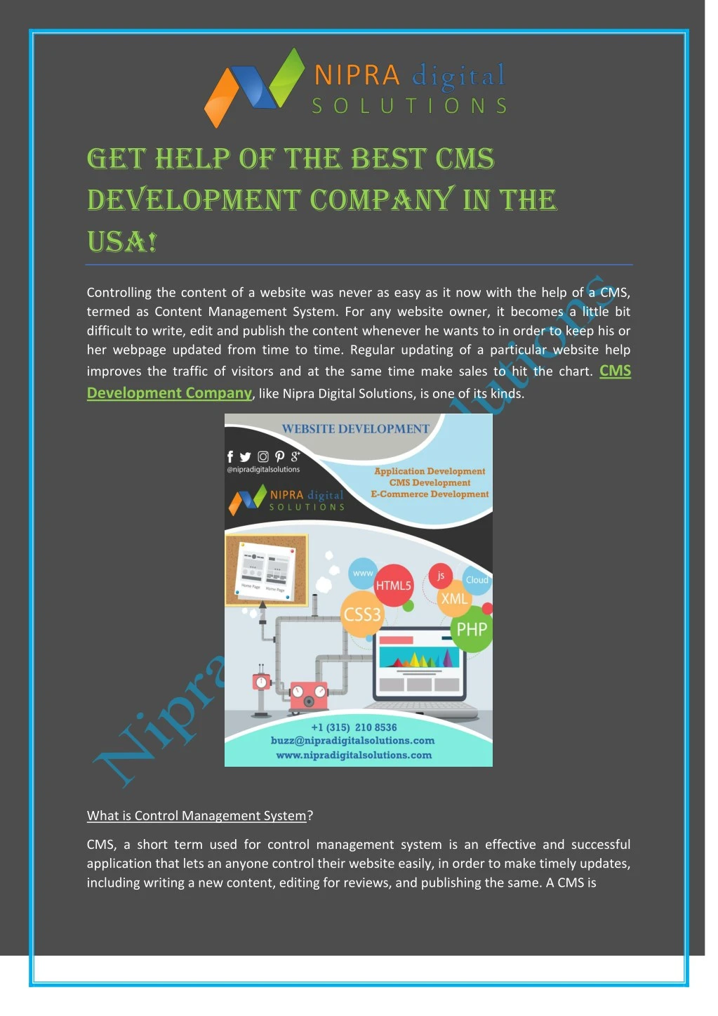 get help of the best cms development company