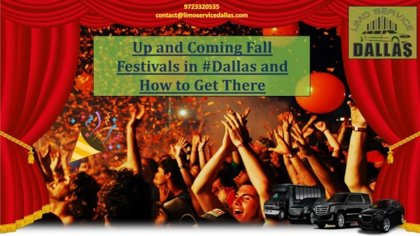 Up and Coming Fall Festivals in Dallas and How to Get There