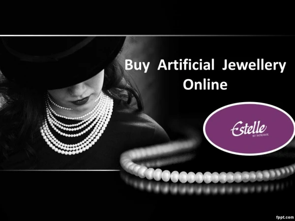 Buy Artificial Jewellery Online , Fashion Jewelry Necklace Sets - Estelle
