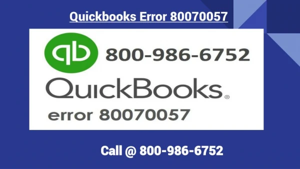 How to Fix Quickbooks Error 6000 77
