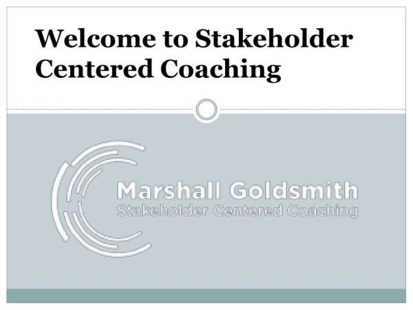 Executive Coaching Certification