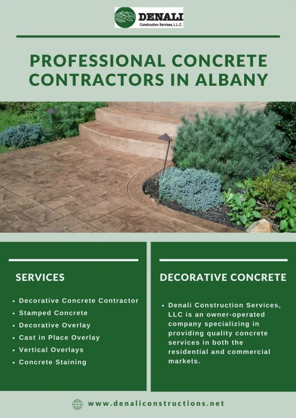 Professional Concrete Contractors In Albany