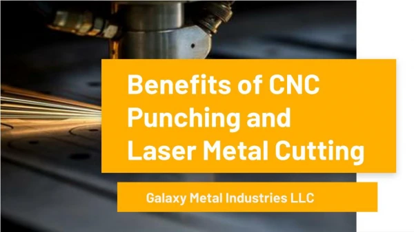 CNC Punching and Laser Metal Cutting services