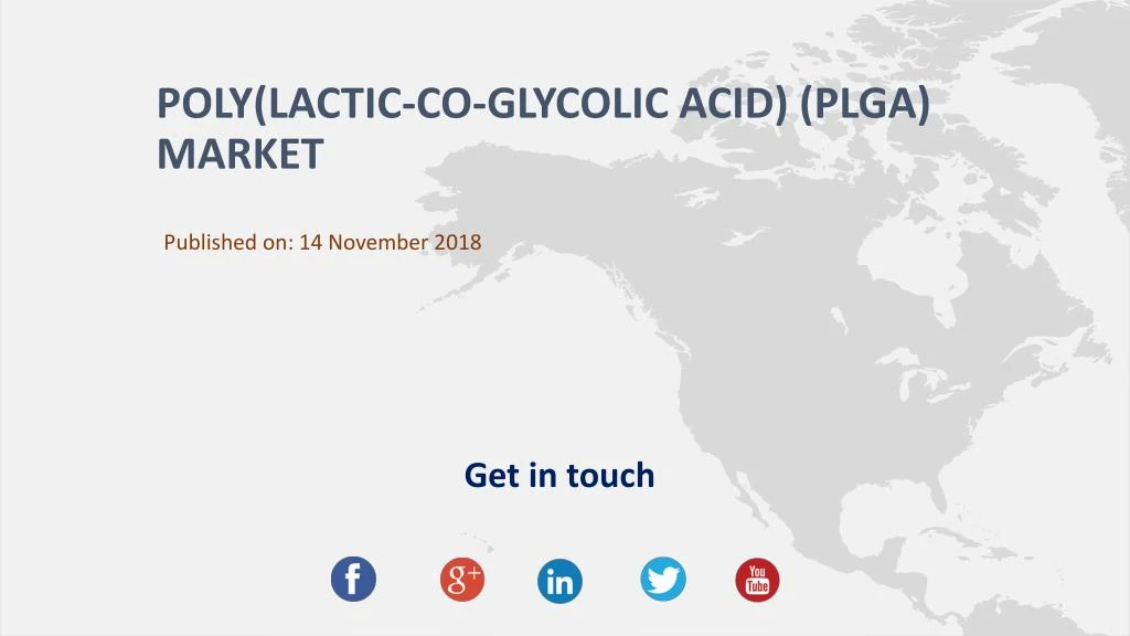 poly lactic co glycolic acid plga market