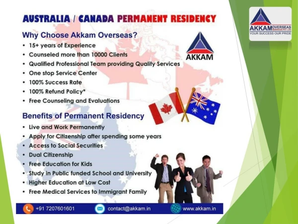 Australia Investor Visa Consultants in Chandigarh - Akkam Overseas