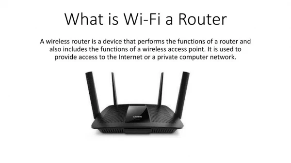 Support for Linksys Router
