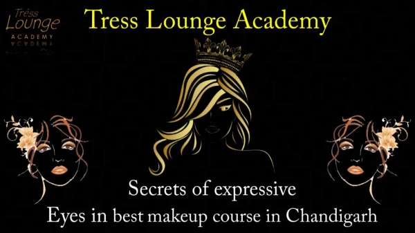Secrets of expressive Eyes in best makeup course in Chandigarh