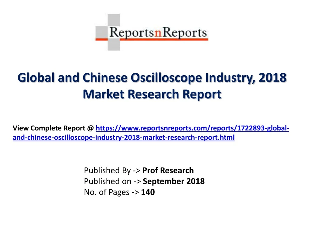 global and chinese oscilloscope industry 2018