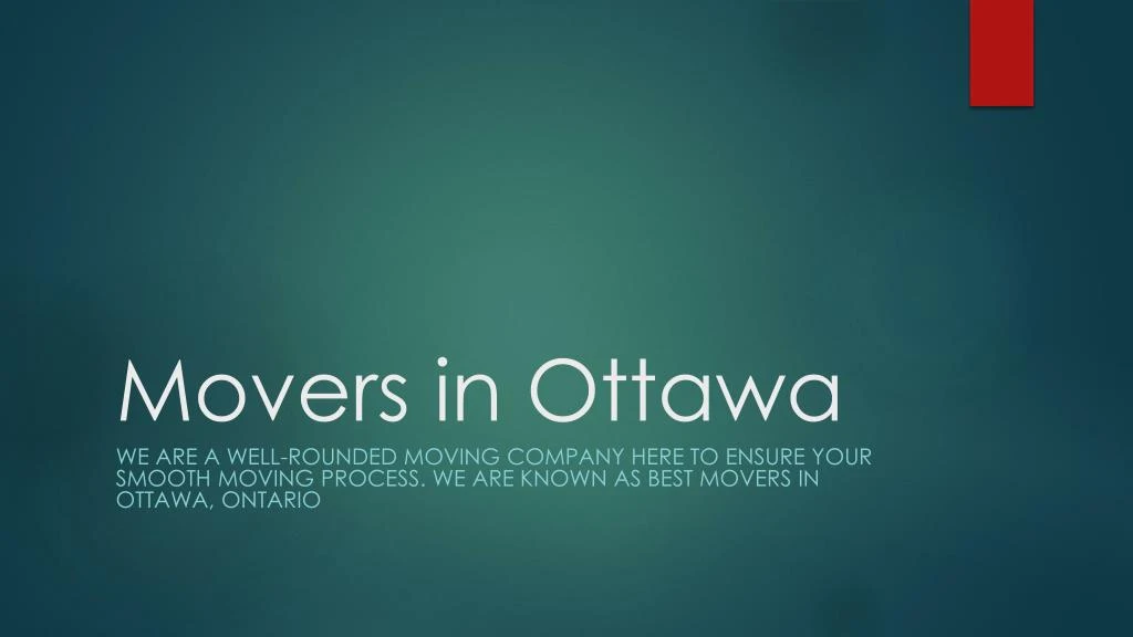 movers in ottawa