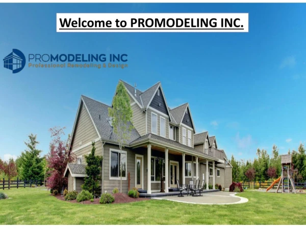 Welcome to PROMODELING INC.