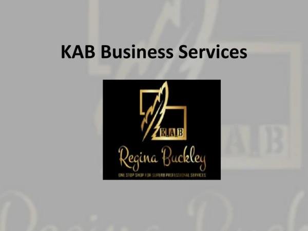 Bookkeeping and Tax Services in Titusville, FL - Regina Buckley