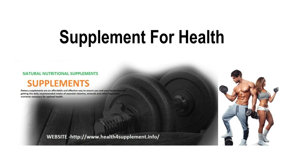 supplement for health