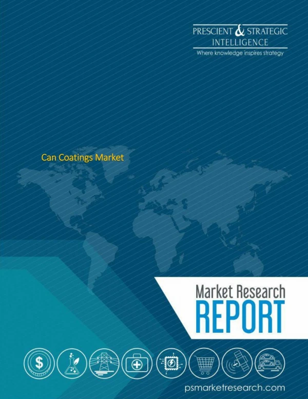 Can Coatings Market Overall Capacity, Production, Revenue, Price and Gross Margin Analysis Forecast to 2023