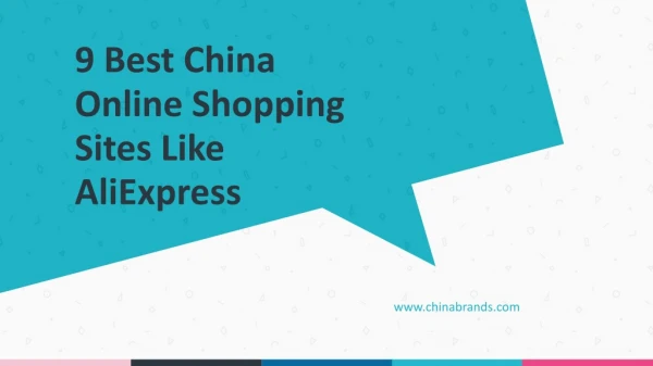 9 Best China Online Shopping Sites