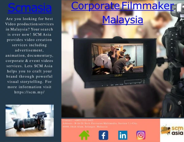 Corporate Video Service