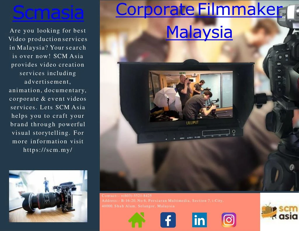 corporate filmmaker malaysia