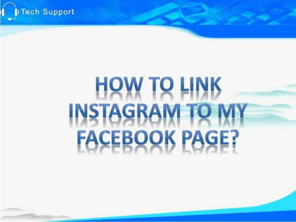 How do I link Instagram To My Facebook Business Page?