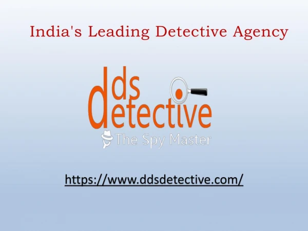 Reputed Detective Agency in India