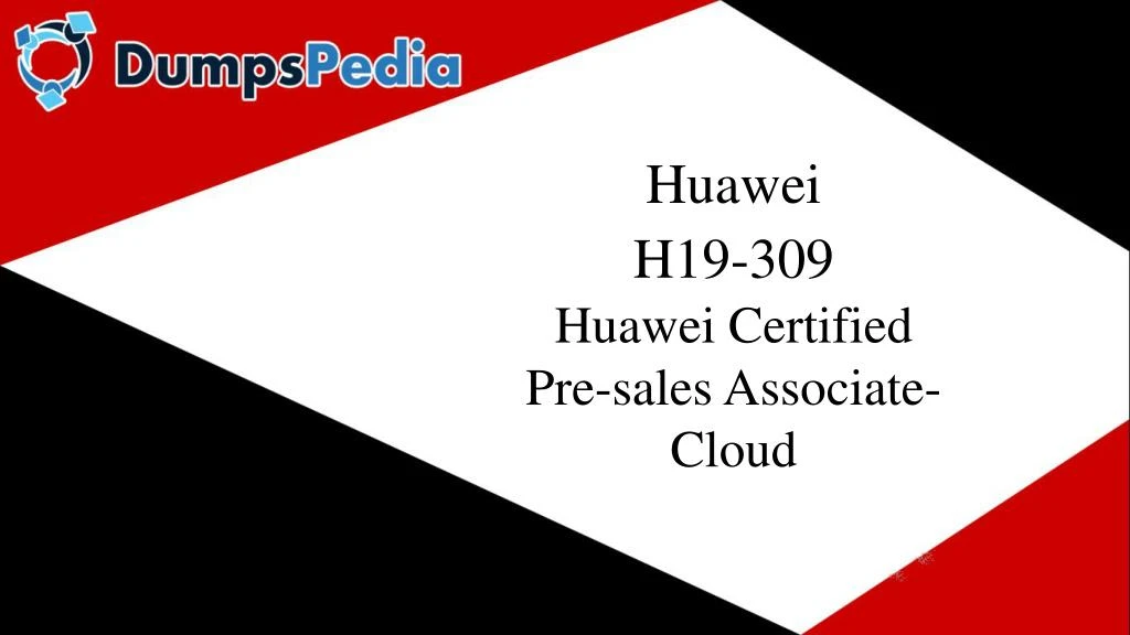 huawei h19 309 huawei certified pre sales