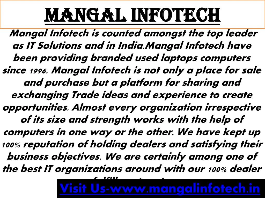 mangal infotech