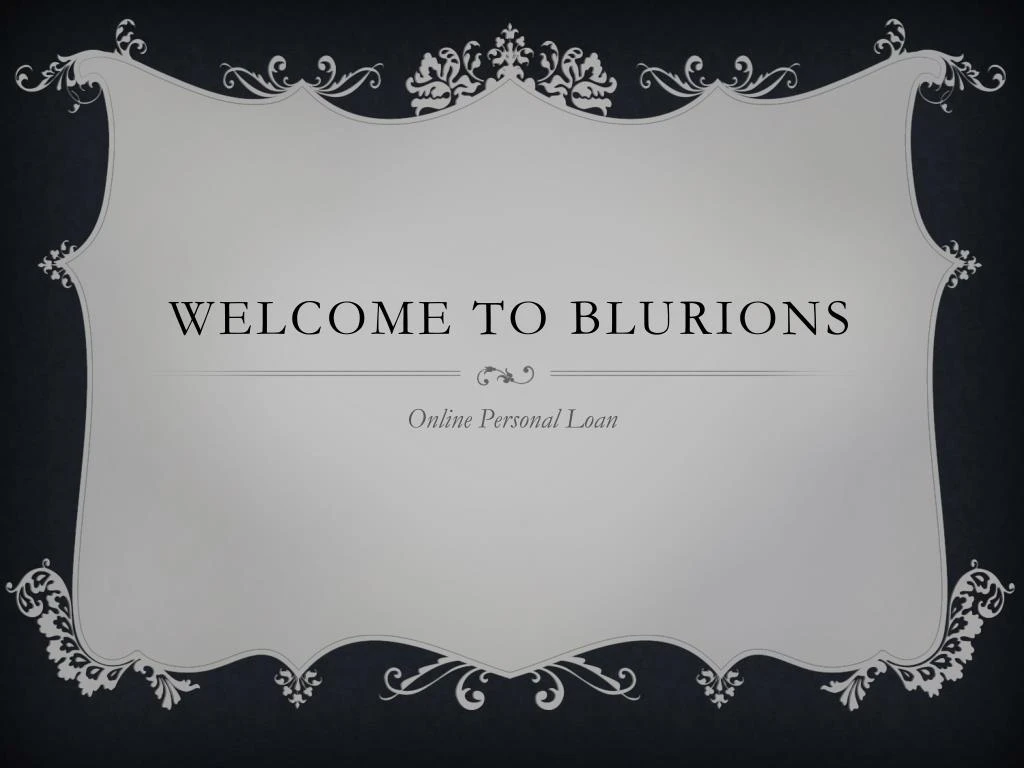 welcome to blurions